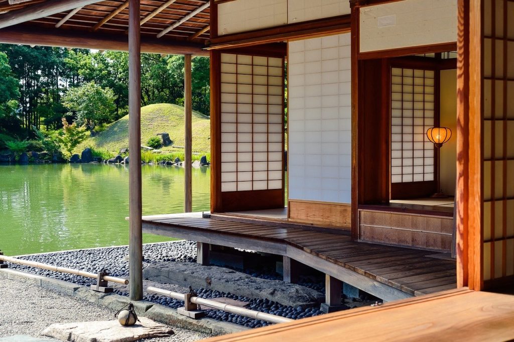 landscape, garden, japan